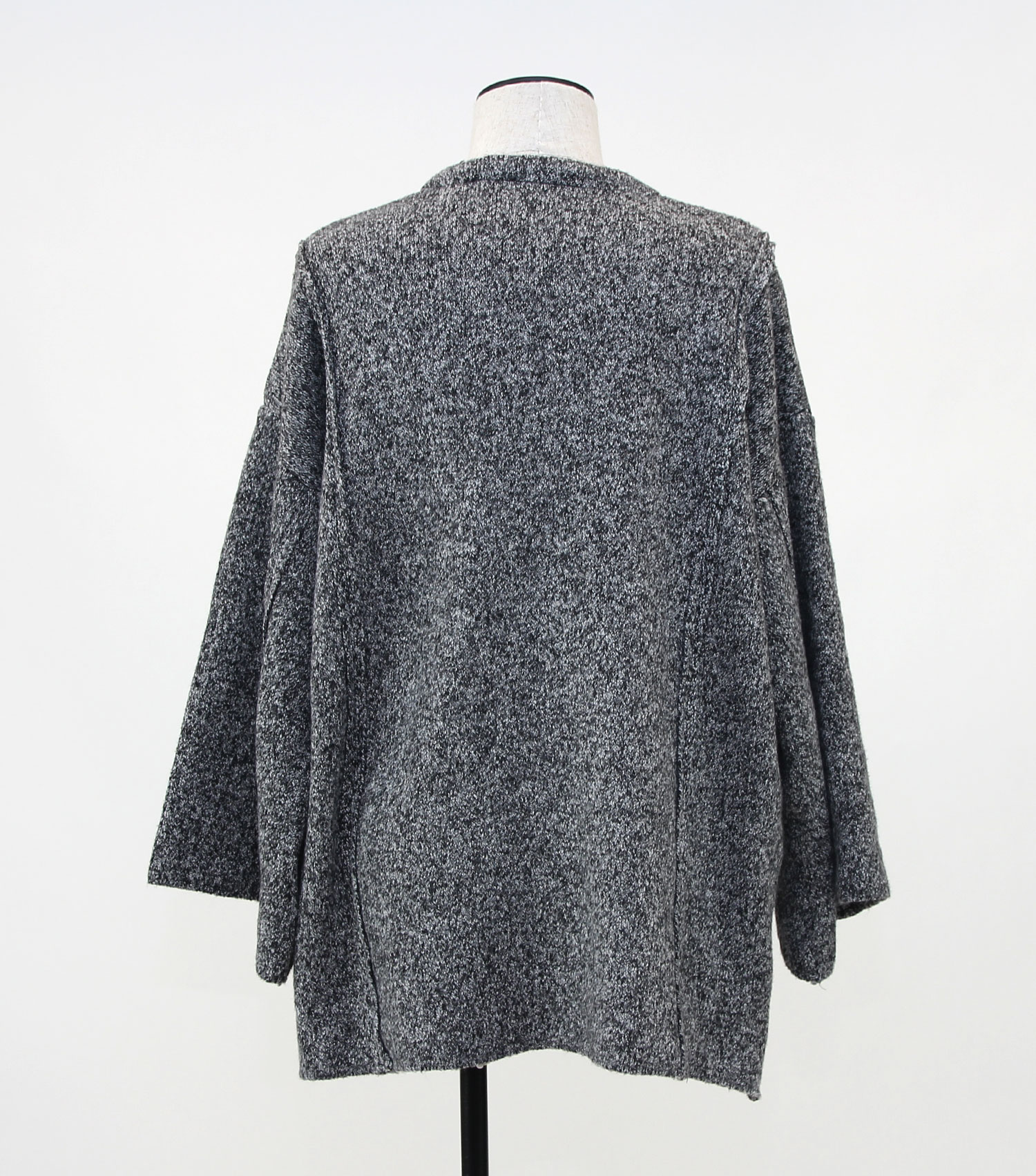 oversize knit coat